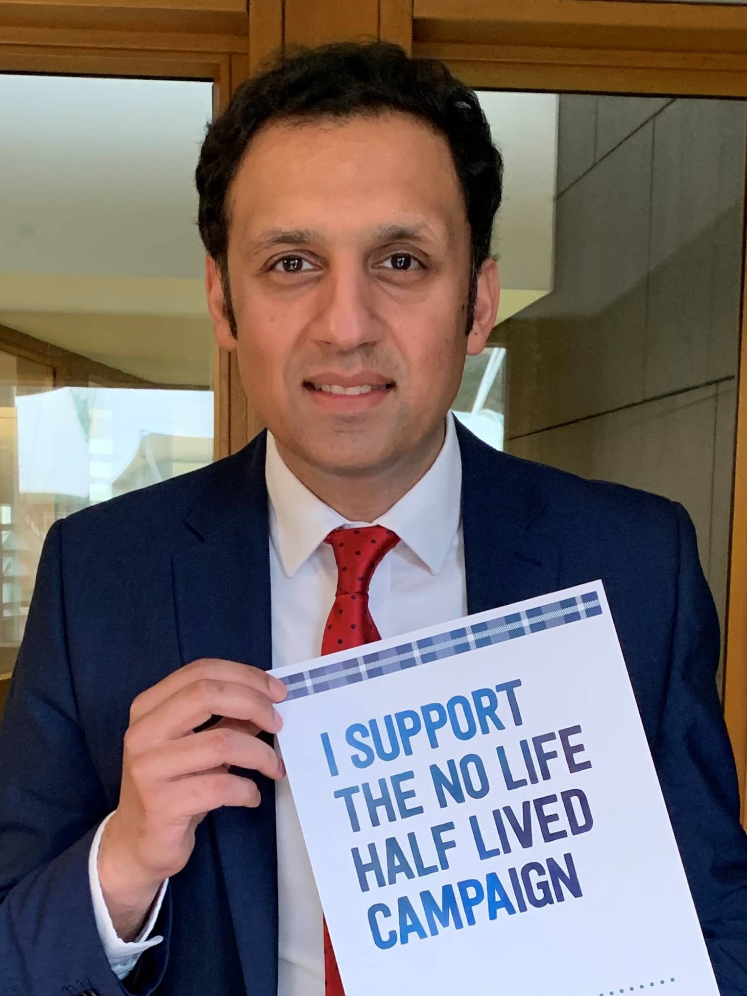 Anas Sarwar no life half lived