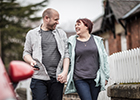 Couple Walking to car