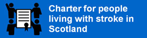 Charter for people living with stroke in Scotland logo