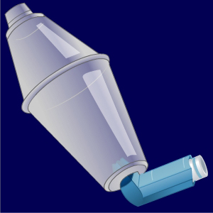 Midi-spacer inhaler